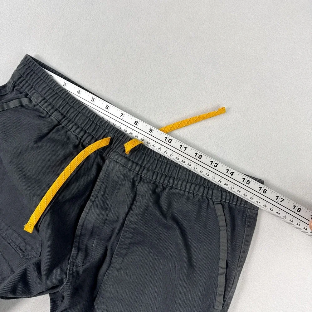 The North Face Mens Field Cargo Pants Size M Dark Gray Elastic Waist NF0A887S